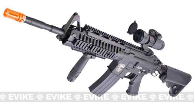 Evike Custom Optic Thunder M4 Airsoft AEG Rifle, Airsoft Guns, Grenade  Launchers -  Airsoft Superstore