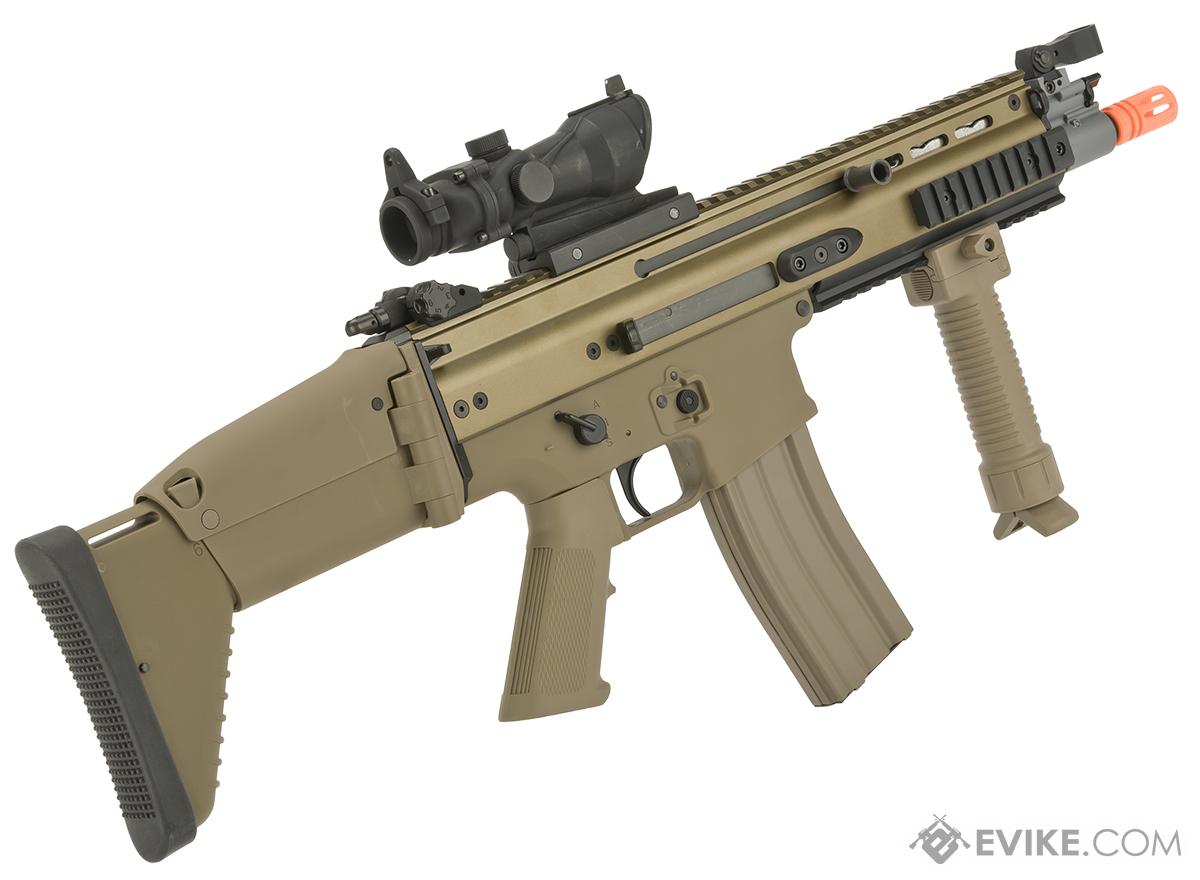 FN Herstal Licensed Full Metal SCAR CQB Airsoft AEG Rifle by G&G ...