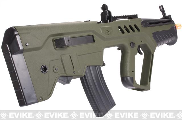 Z Israeli Weapon Licensed S T Tavor 21 Tar 21 Cqc Airsoft Aeg Rifle Od Green Full Metal Gearbox S T Evike Com Airsoft Superstore