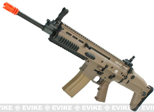Cybergun　Electric　AEG　by　Airsoft　Herstal　FN　Licensed　Standard　VFC　SCAR　Full　Metal　Rifles　Airsoft　Light　Airsoft　Dark　Rifle　Earth),　(Model:　Guns,　Airsoft　Superstore