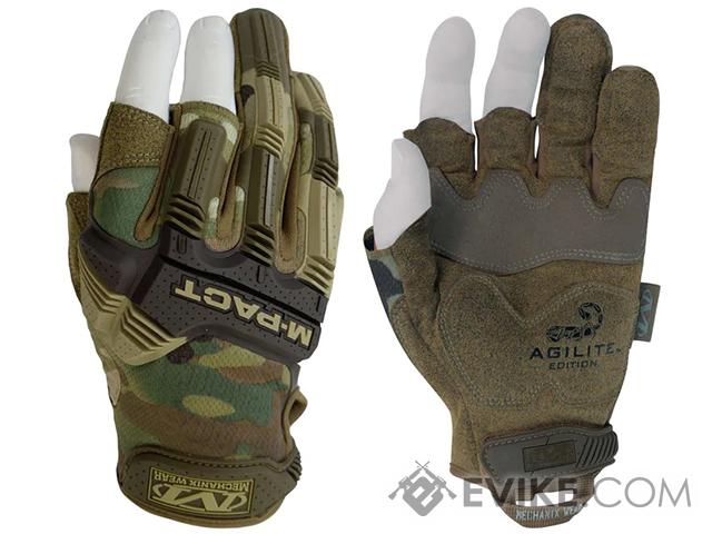 Mechanix M-PACT Agilite Edition Tactical Gloves (Color: Multicam / X-Large)