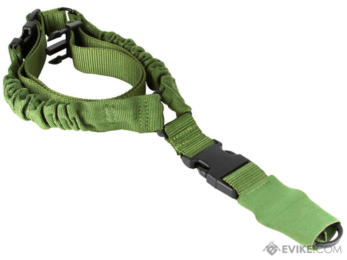 AIM Sports One Point Bungee Sling w/ Steel Hook (Color: Olive Drab)