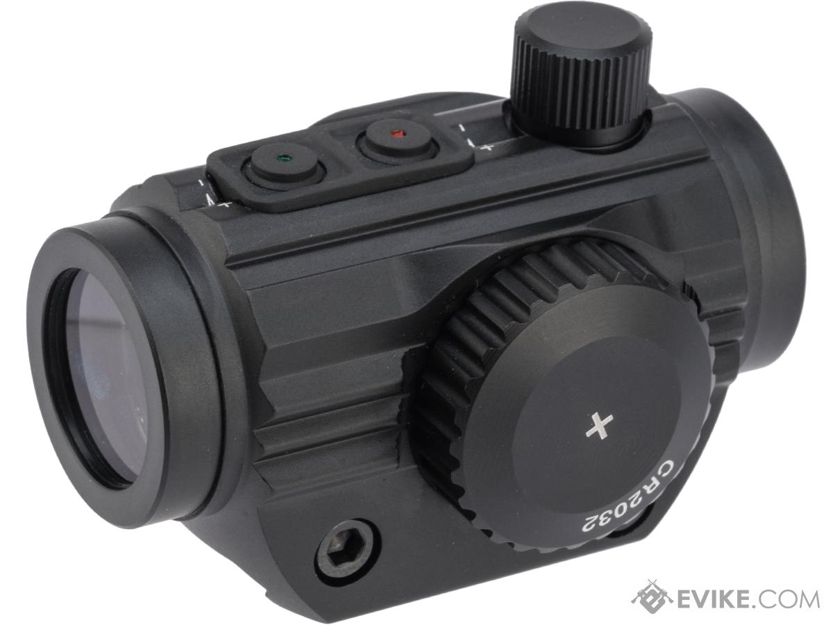 AIM Sports 1x20mm 5 MOA Dual Illuminated Mini Dot Sight