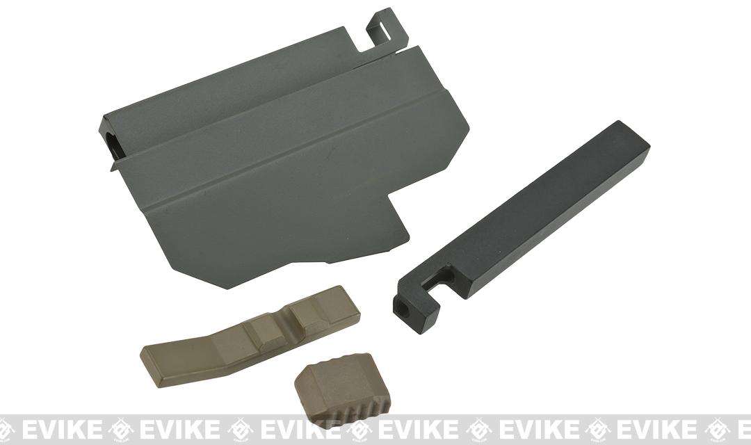 A&K ACR Airsoft AEG Charging Handle Assembly (Color: Dark Earth)