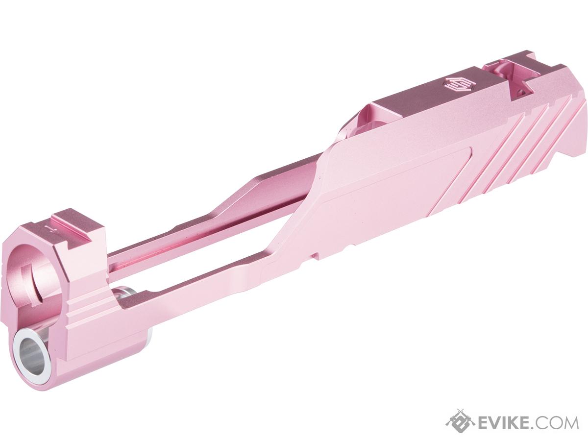 EDGE Airsoft MEGA Slide for Hi-CAPA 4.3 Gas Blowback Airsoft Pistols (Color: Pink)