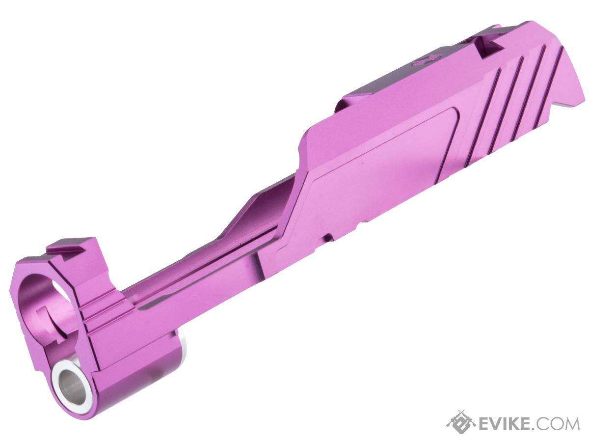 EDGE Airsoft MEGA Slide for Hi-CAPA 4.3 Gas Blowback Airsoft Pistols (Color: Purple)