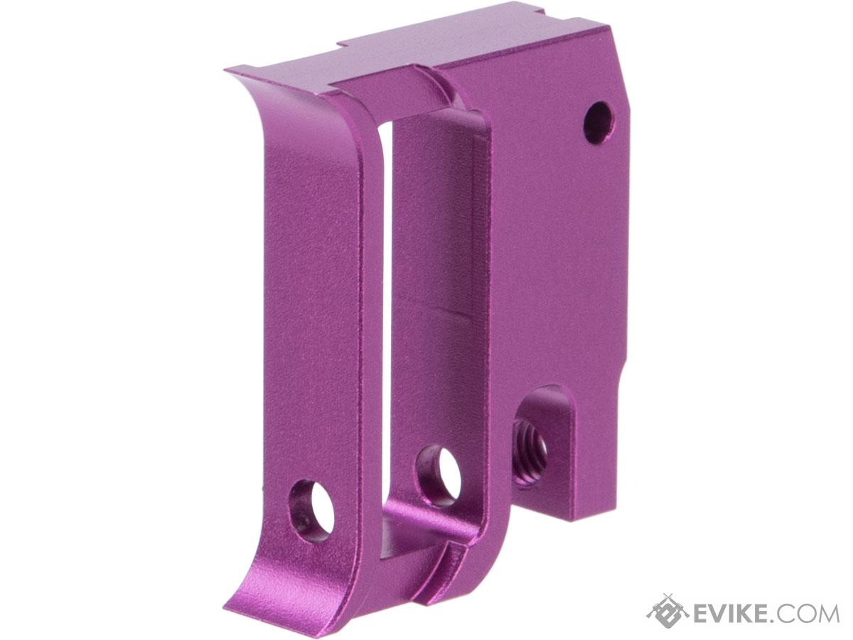 EDGE Airsoft Aluminum Trigger for Hi-CAPA / 1911 Gas Blowback Airsoft Pistols - Type 1 (Color: Purple)