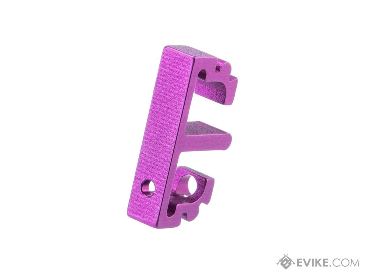 Airsoft Masterpiece Aluminum Puzzle Trigger - Flat Long (Color: Purple)