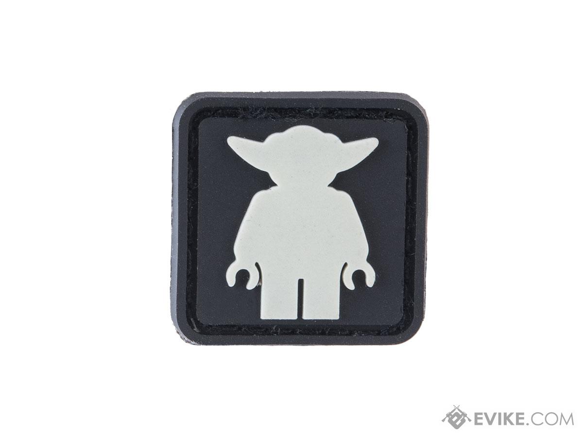 Aprilla Design Cat Eyes Series Glow in the Dark PVC Morale/IFF Patch (Type: Yoda)