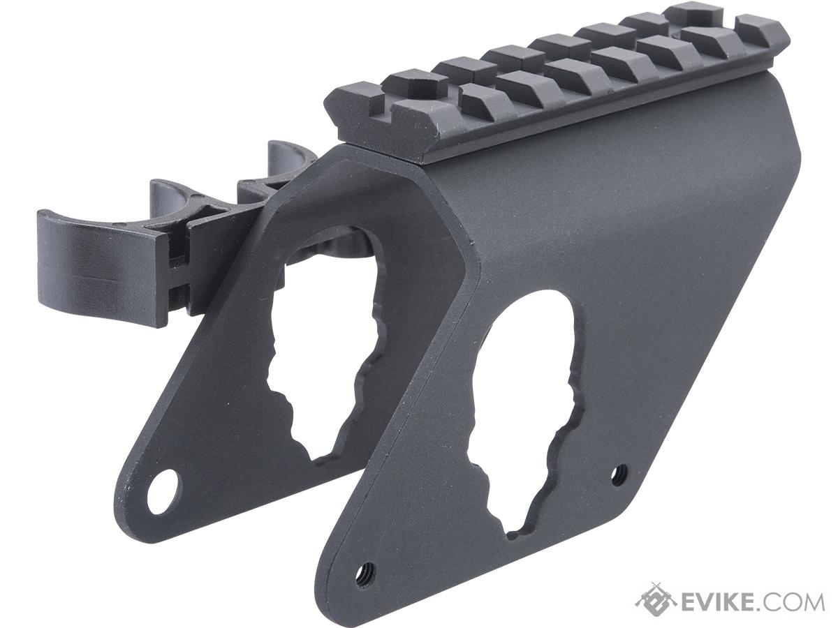 APS Top Rail w/ Shell Holder for CAM870 Series Gas Airsoft Shotguns