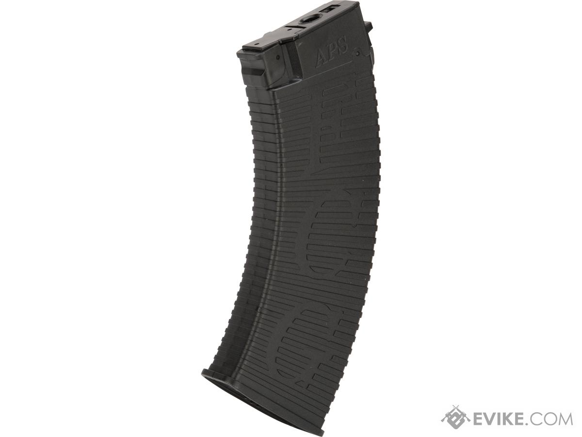 APS HELL Style 500rd Hi-Cap Magazine for Airsoft AK Series AEG (Color: Black)