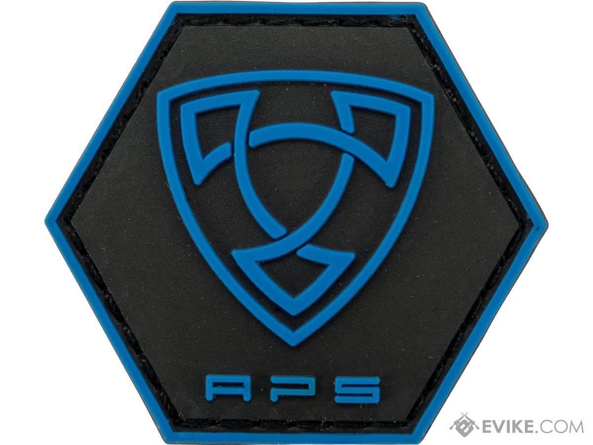 APS PVC Hex Shaped Morale Patch (Model: APS)