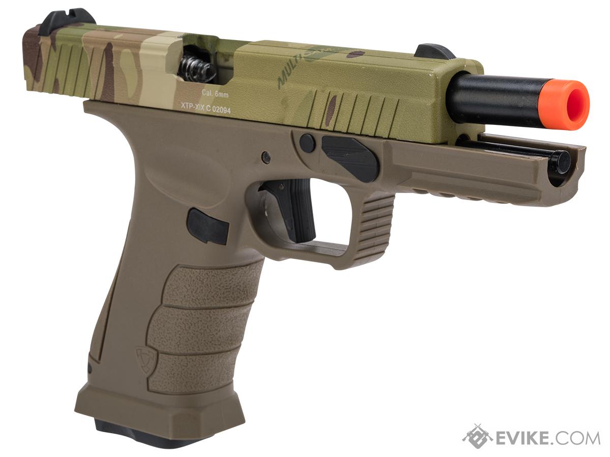 Aps Xtp Gas Blowback Airsoft Pistol (color: Multicam   Co2), Airsoft 