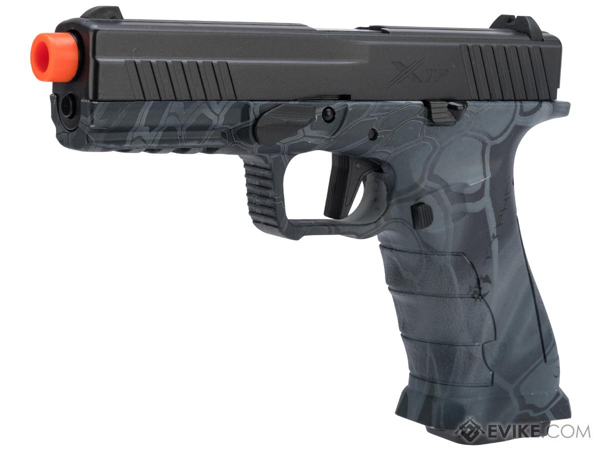 APS XTP Gas Blowback Airsoft Pistol (Color: Kryptek Typhon / CO2)