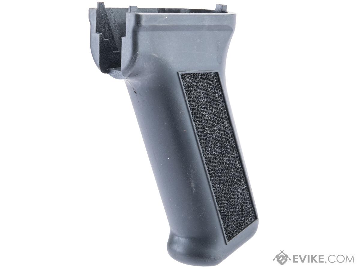 APS AK Pistol Grip for AK Series Airsoft Rifles (Model: Black / Hand Stippled)