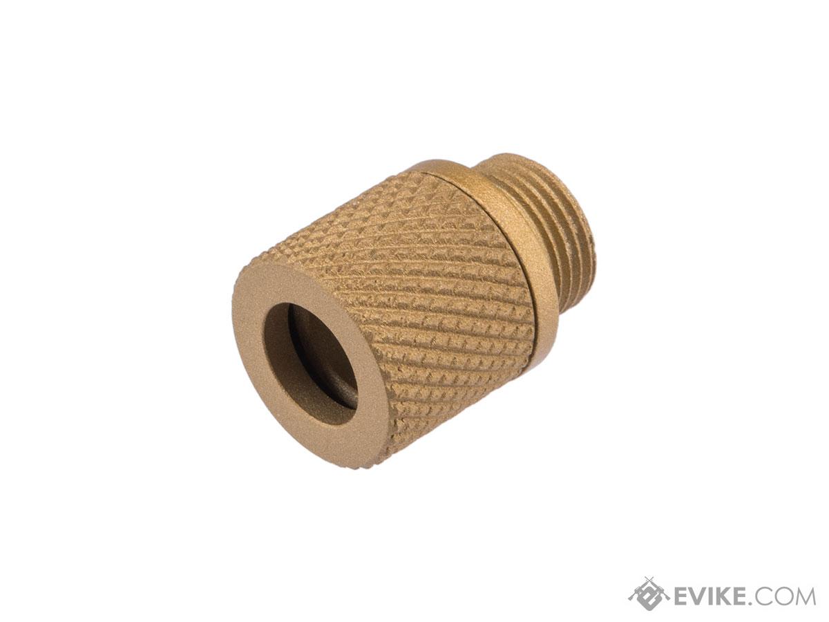 APS 12mm Negative Suppressor Adapter for ACP Series Airsoft GBB Pistols (Color: Desert Earth)