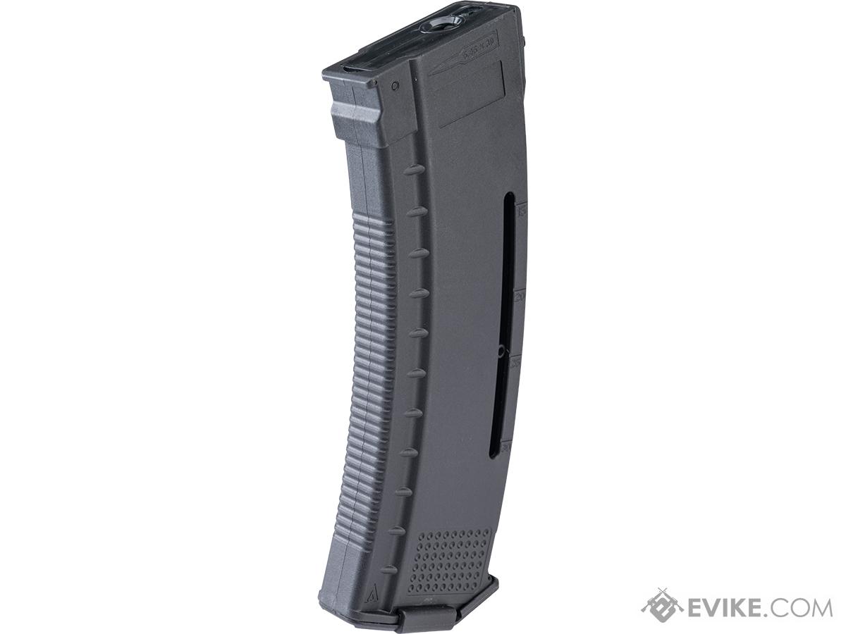 Arcturus Variable Cap Silent 30/135 Round Mid-Cap Windowed Mod1 AK AEG Magazine (Package: 5 Pack)