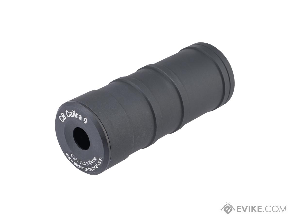 Arcturus RS AMT SV Saiga-9 Airsoft Mock Suppressor (Color: Black)