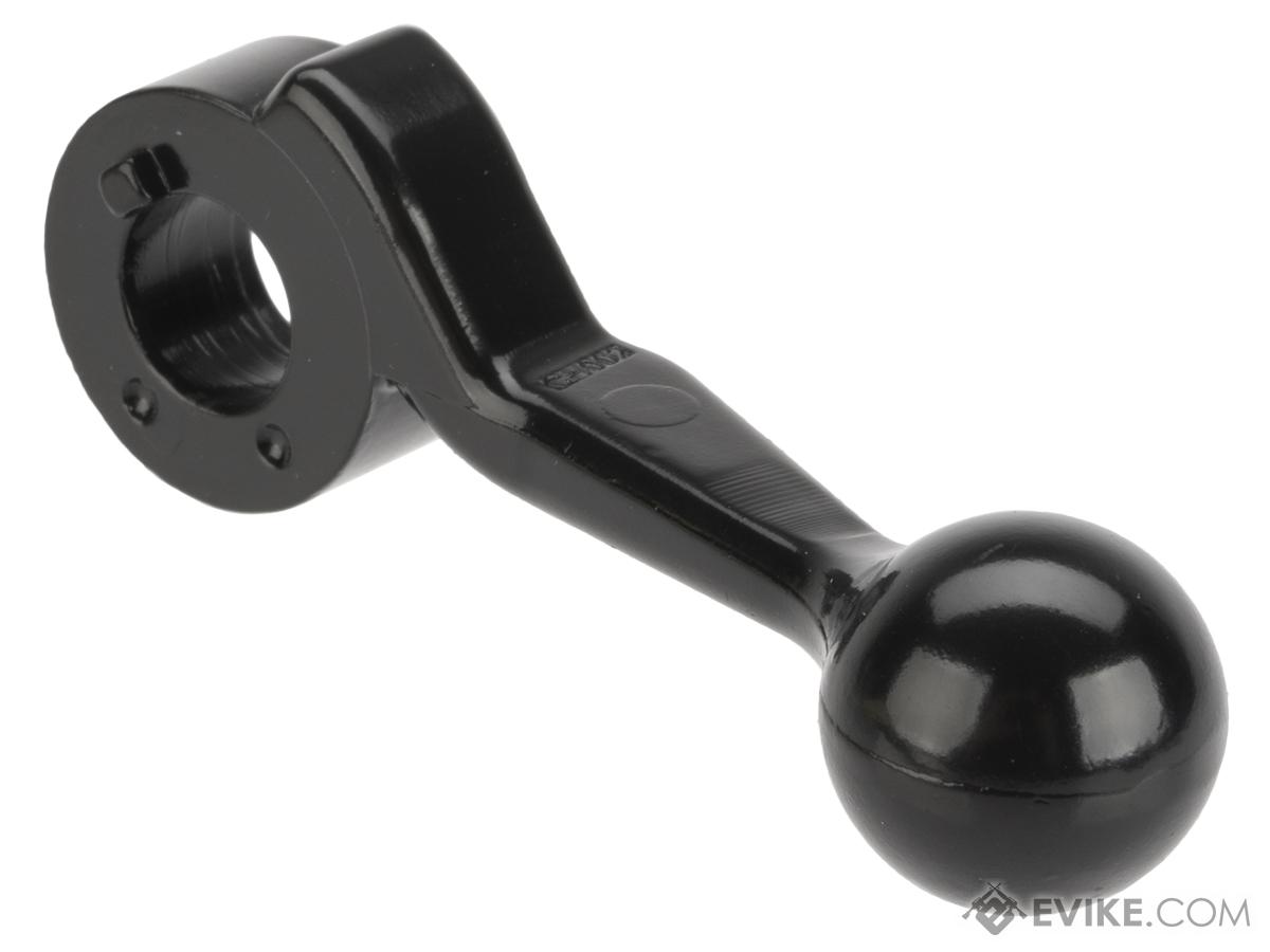 Amoeba  Bolt Handle for Striker S1 Airsoft Sniper Rifles (Model: One-Piece Sphere / Gloss Black)