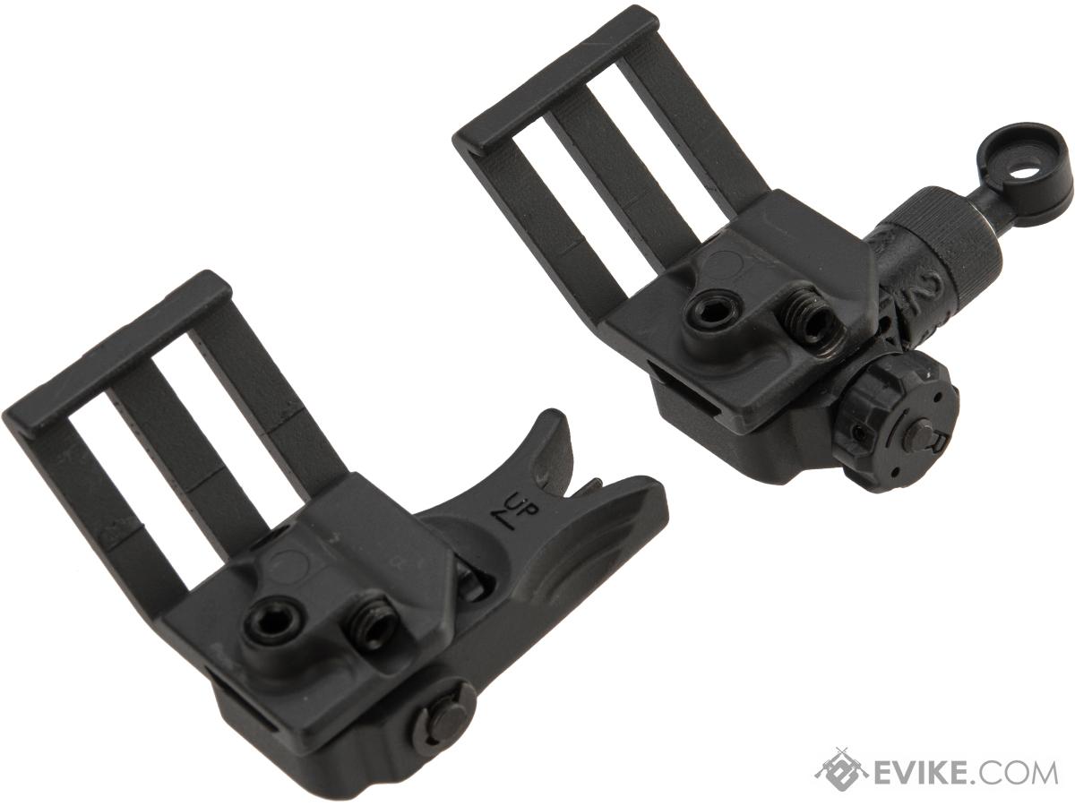 ARES 45 Degree Offset Flip-up Sight Set (Model: Type A), Accessories ...