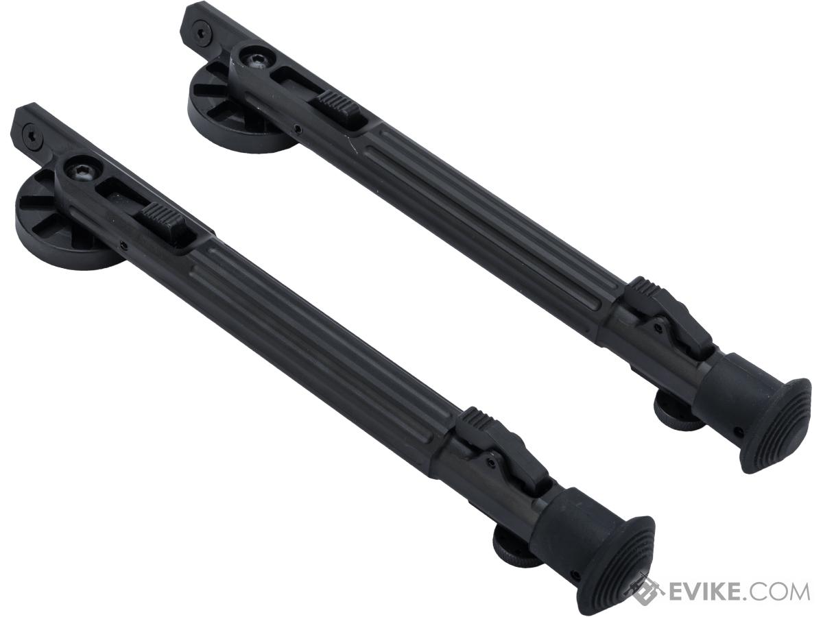 ARES Single-Legged Swivel Bipod for M-LOK Rail Systems (Size: Long)