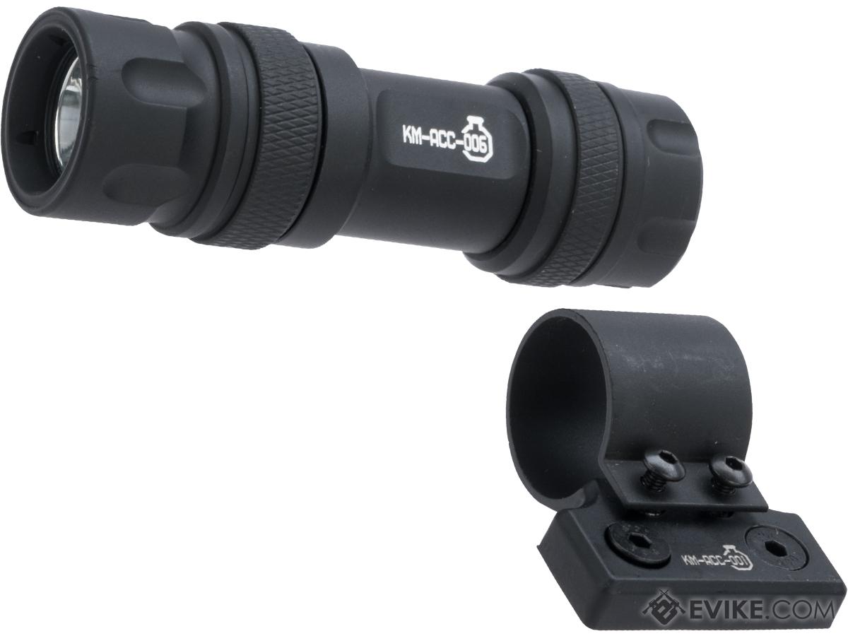 ARES Offset Flashlight / Laser Ring Mount for Rail Systems (Type: Light / KeyMod)