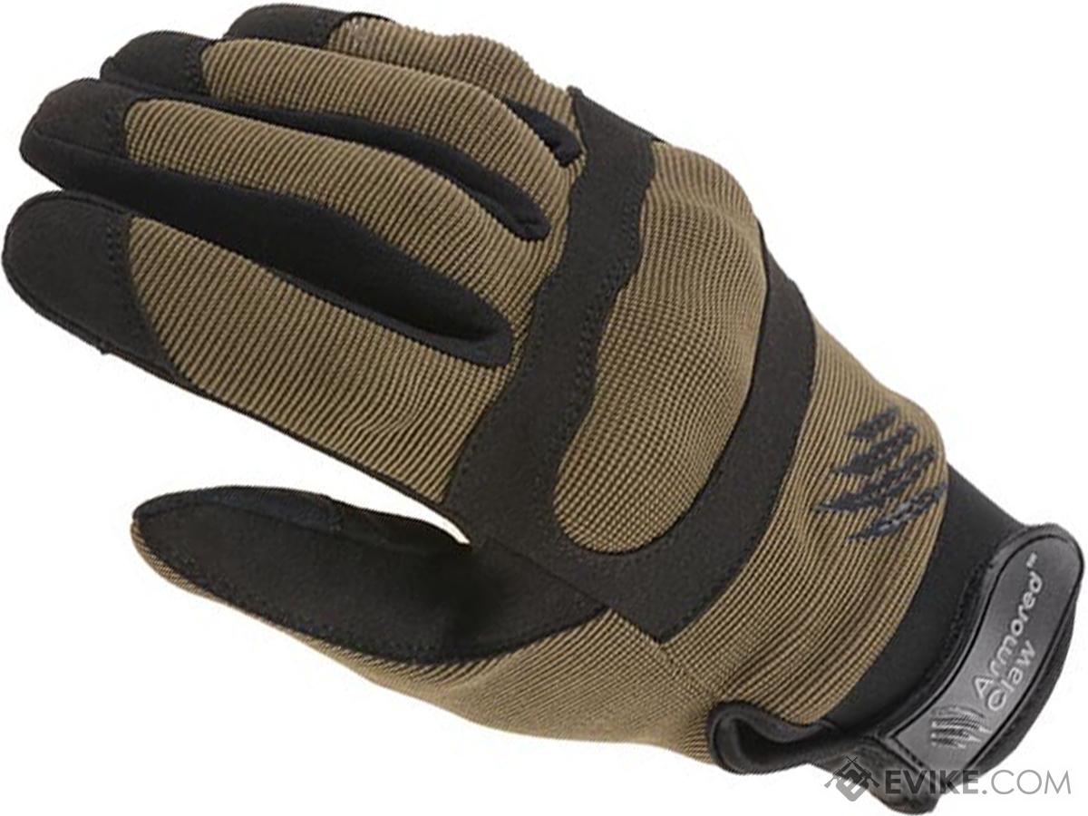 Armored Claw Shield Flex Tactical Glove (Color: Olive / X-Large)