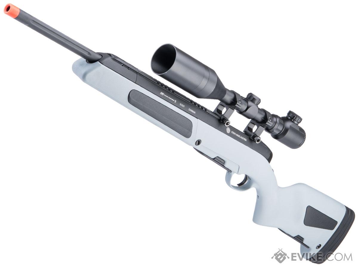 ASG Steyr Licensed Scout Airsoft Sniper Rifle (Color: Grey