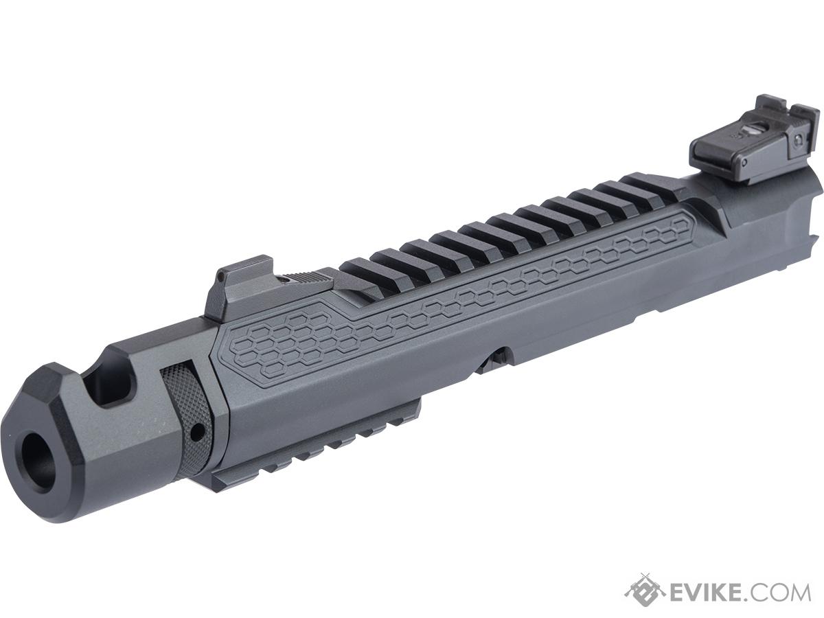 Action Army Black Mamba CNC Upper Receiver Kit for AAP-01 Gas Blowback Airsoft Pistols (Style: Alpha)