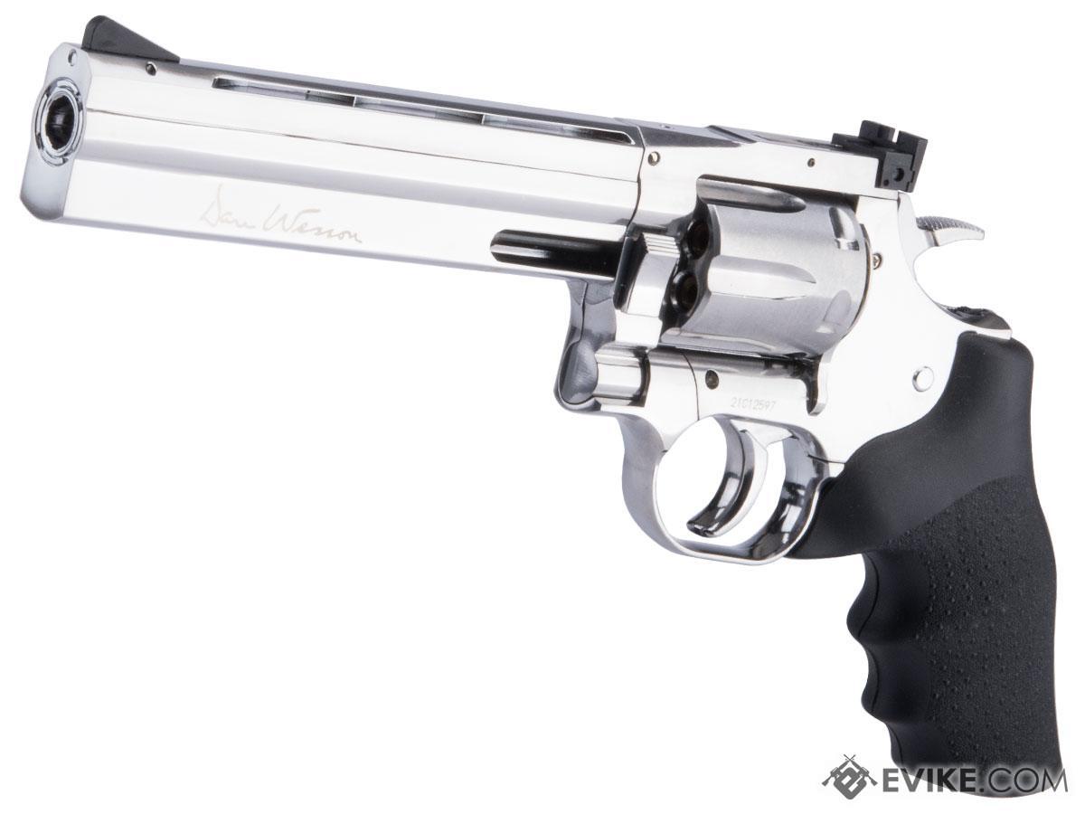  ASG Dan Wesson CO2 Powered Pellet Air-Revolver, Silver, 2.5 :  Sports & Outdoors