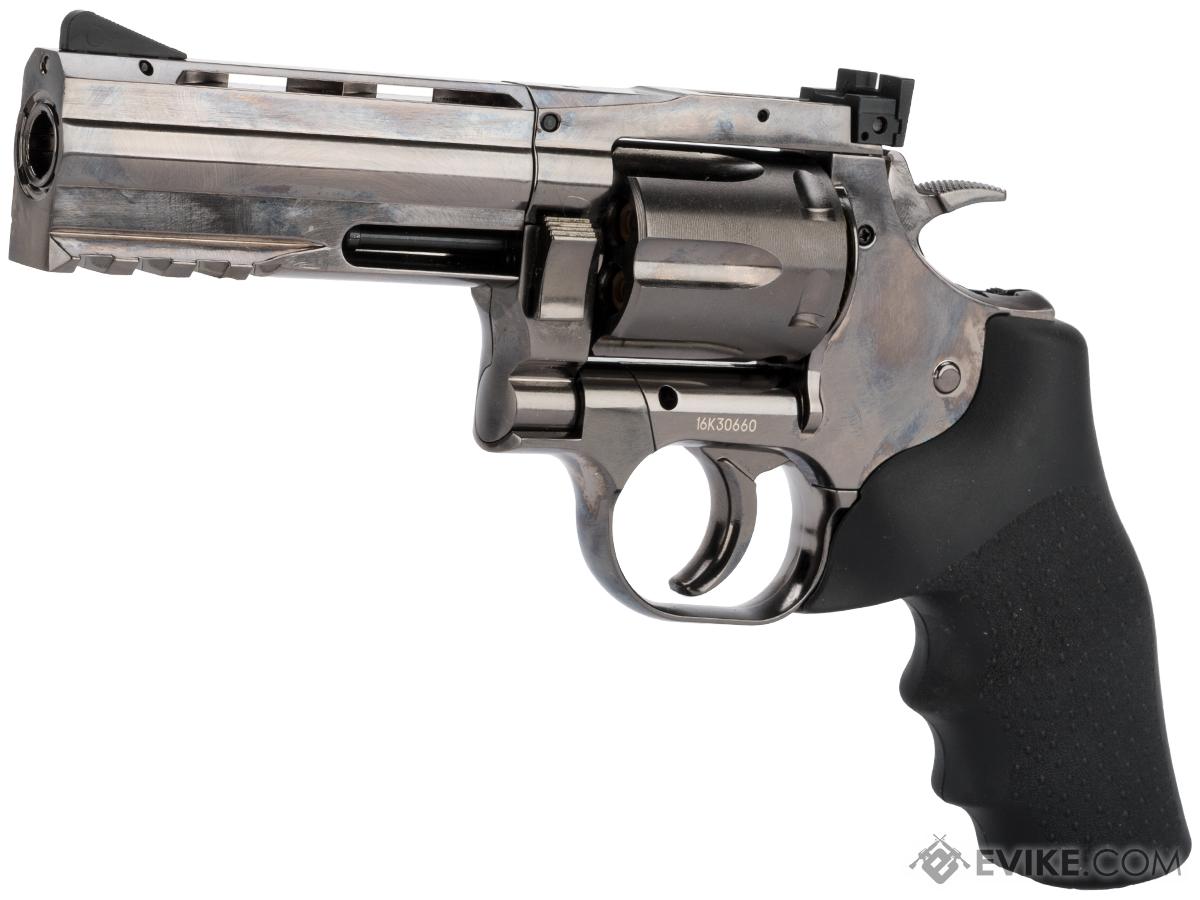 Asg Dan Wesson 715 Co2 Powered 4 5mm Airgun Revolver Color Silver 4