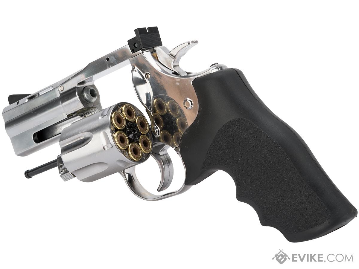 Asg Dan Wesson 715 Co2 Powered 4 5mm Airgun Revolver Color Silver 2