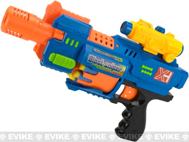 Electric Powered Dart Blaster Shotgun with Rotary Magazine, MORE, Foam ...