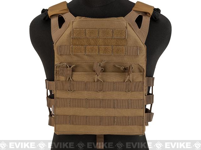 Avengers Compact Airsoft High Speed JPC Plate Carrier (Color: Tan ...