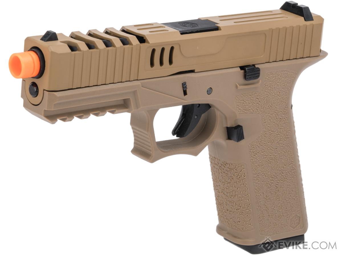 AW Custom VX7 Series Gas Blowback Airsoft Pistol (Model: X80 / Green Gas / FDE)