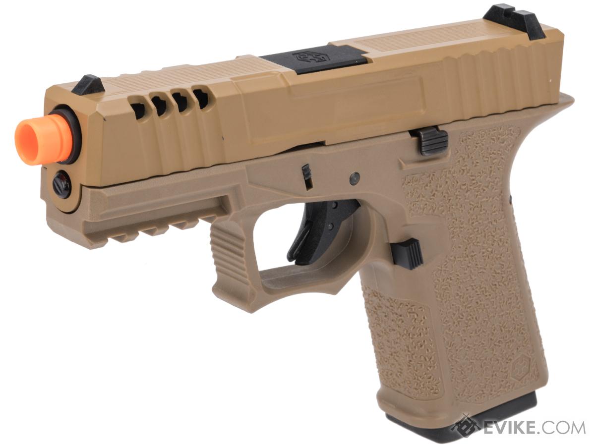 AW Custom VX9 Compact Series Gas Blowback Airsoft Pistol (Model: Z80 / FDE)