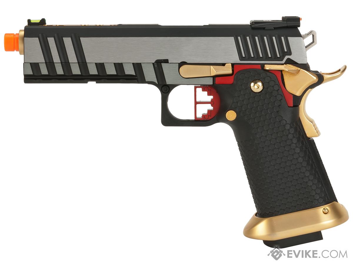 Aw Custom Competitor Hi Capa Gas Blowback Airsoft Pistol Package