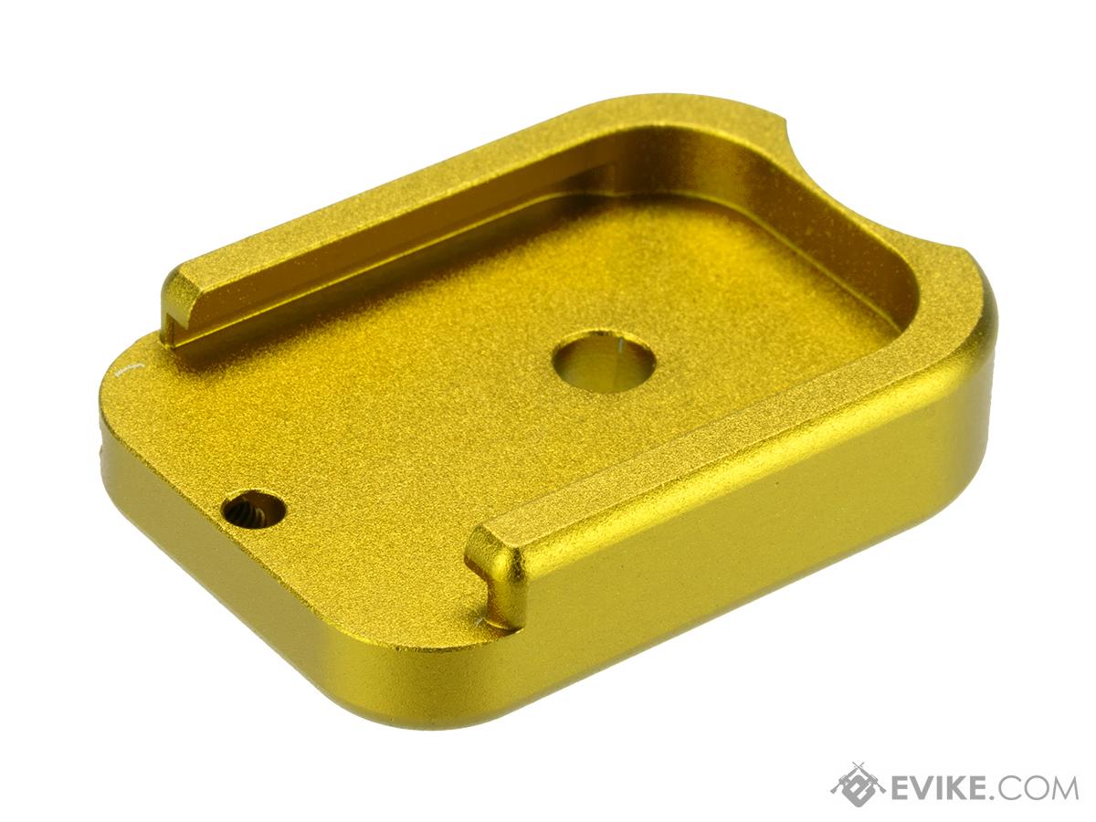 AW Custom HX CNC Aluminum Baseplate for Hi-Capa Pistols (Color: Gold)