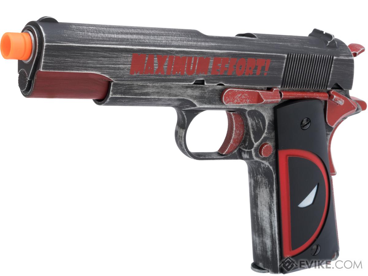 AW Custom Maximum Effort 1911 Gas Blowback Airsoft GBB Pistol (Model:  Deceased Puddle), Airsoft Guns, Gas Airsoft Pistols -  Airsoft  Superstore