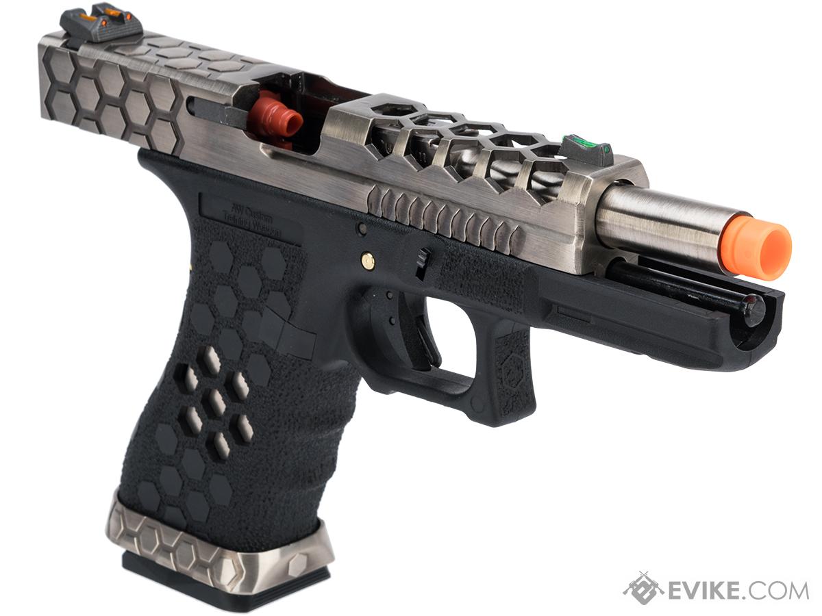 AW Custom VX Series Hex-Cut Gas Blowback Airsoft Pistol (Model: Semi ...