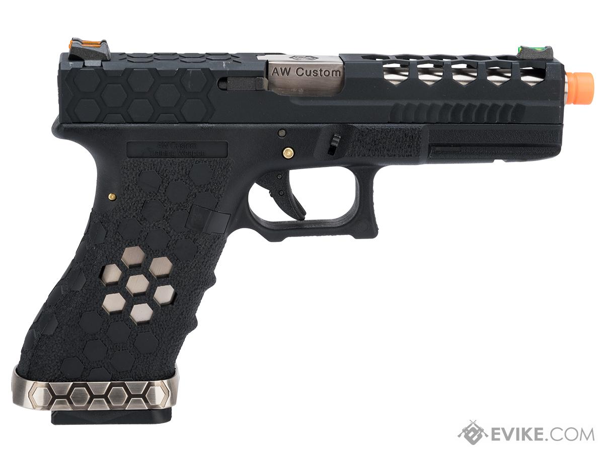 Aw Custom Vx Series Hex Cut Gas Blowback Airsoft Pistol Model Full