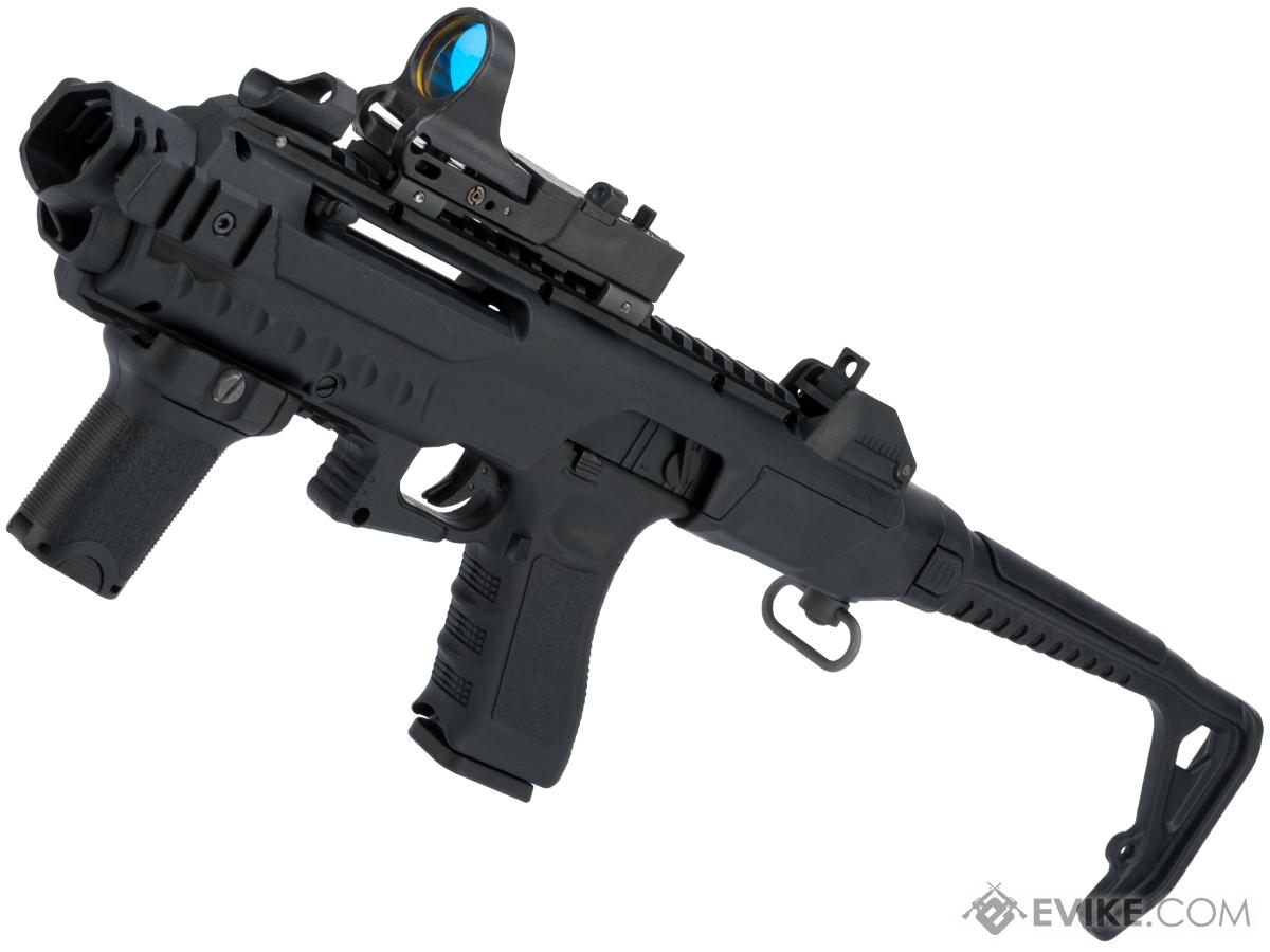 Op maat Monet Afrekenen AW Custom "VX" Tactical Pistol Carbine Conversion Kit (Model: Black / Full- Auto Glock 18C), Airsoft Guns, Gas Airsoft Pistols - Evike.com Airsoft  Superstore