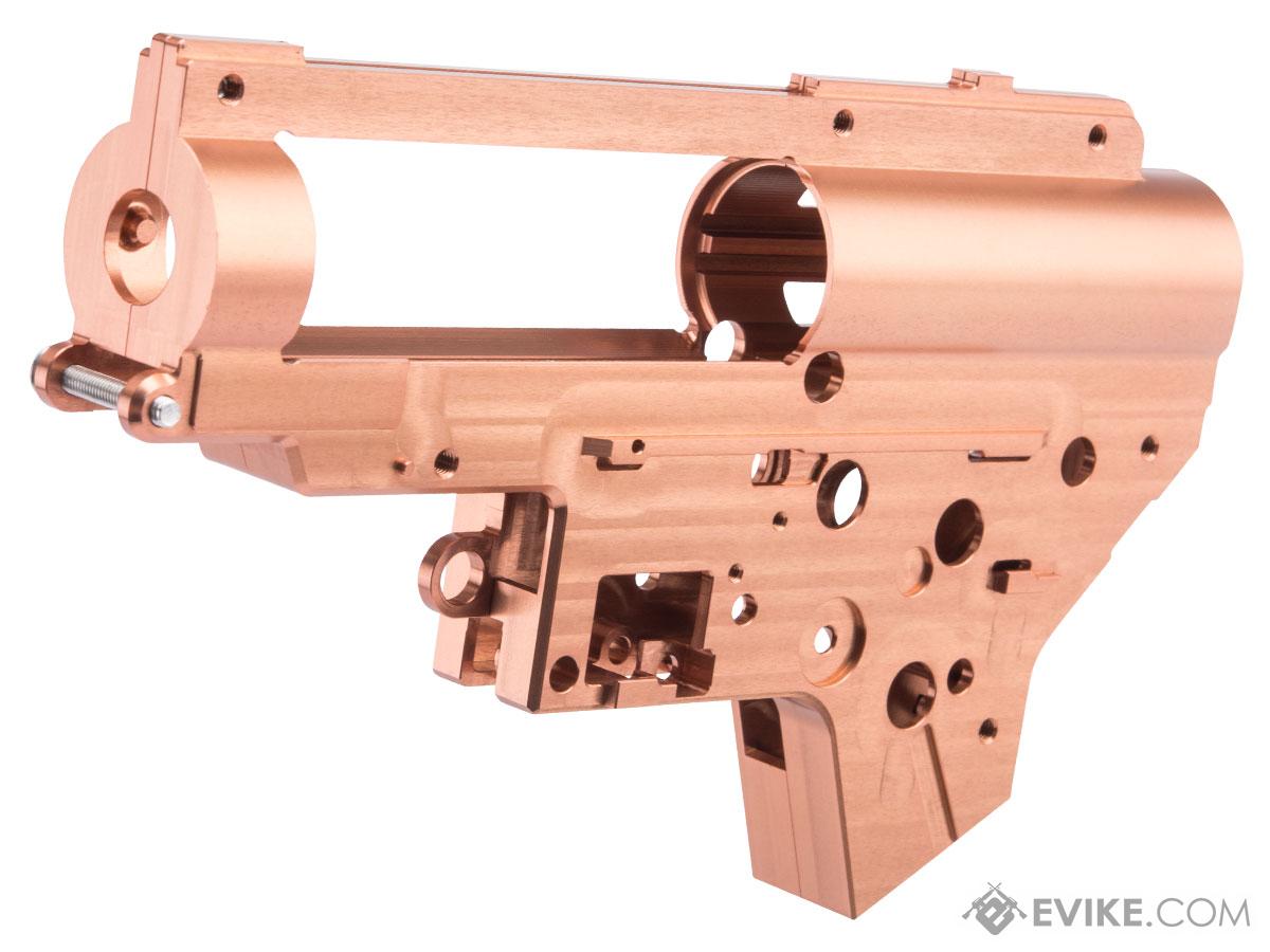 Aztech Innovations Scythe CNC 7075 Aluminum Gearbox for M4/M16 Gel Ball  Blaster Rifles (Color: Copper), Accessories & Parts, AEG Internal Parts,  Gearbox, Version 2 Gearboxes - Evike.com Airsoft Superstore