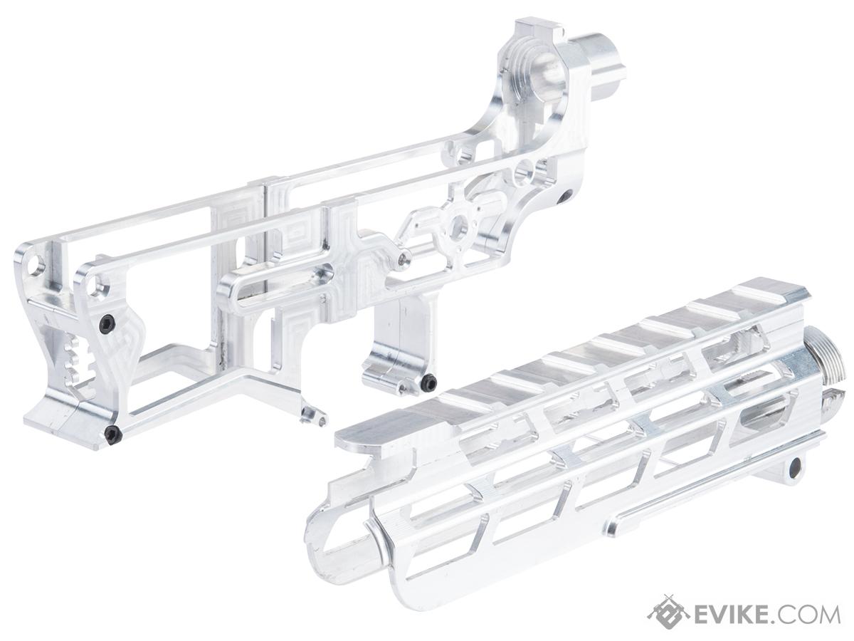 Aztech Innovations Chimera Skeletonized CNC Receiver for M4 Series Airsoft  AEG Rifles (Color: Raw / Full), Accessories & Parts, External Parts, M4 /  M16 External Parts, M4/M16 AEG Receivers - Evike.com Airsoft