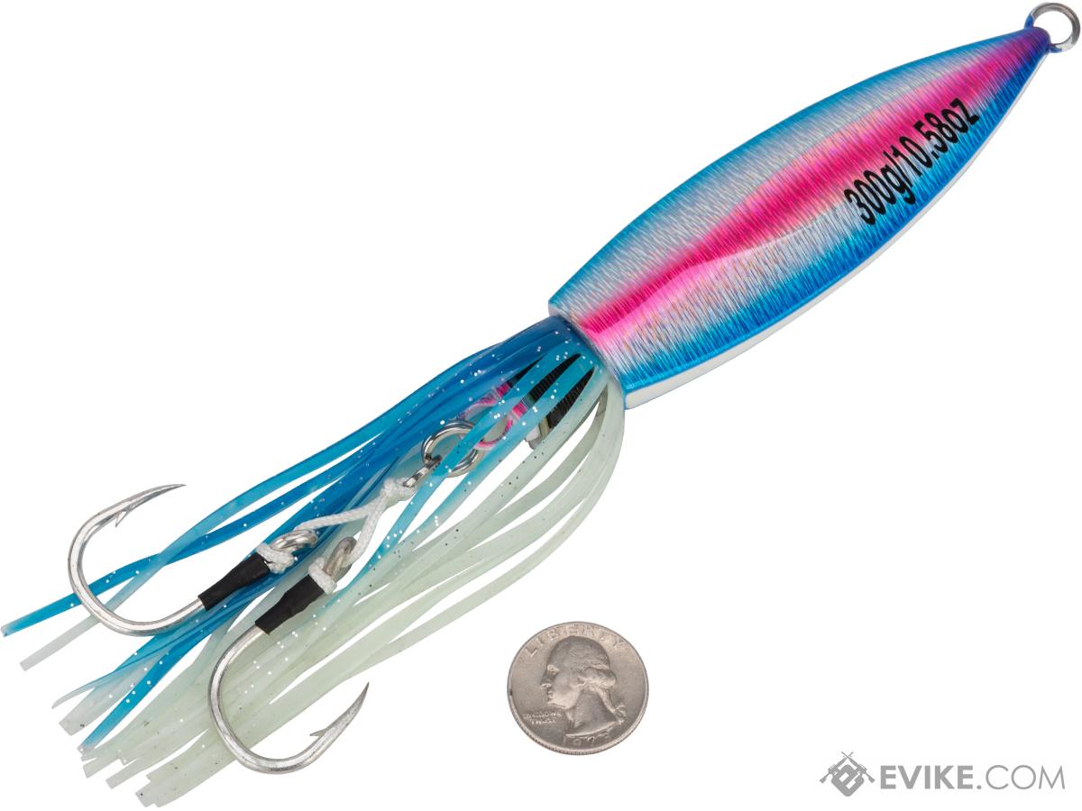 Battle Angler Ghost Squid Jigging Fishing Lure (Model: 300g / Blue Pink),  MORE, Fishing, Jigs & Lures -  Airsoft Superstore