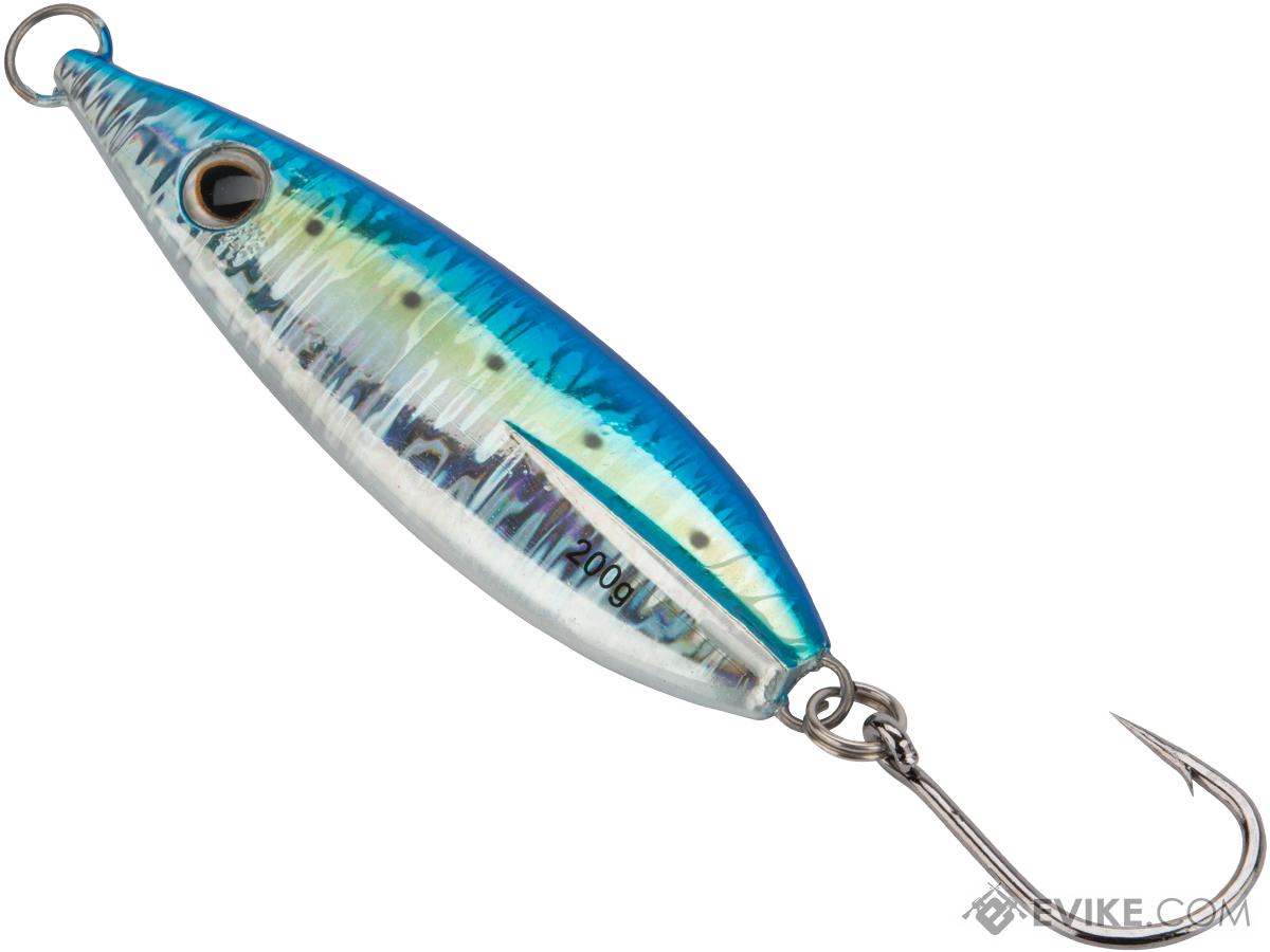 Battle Angler Phantom-Fall Jigging Lure Fishing Jig (Model: Sardine-Tuna Hook / 200g / Tuna Hook)