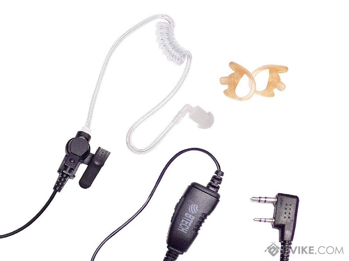 BaoFeng QHM07 Surveillance Earpiece and Microphone Kit