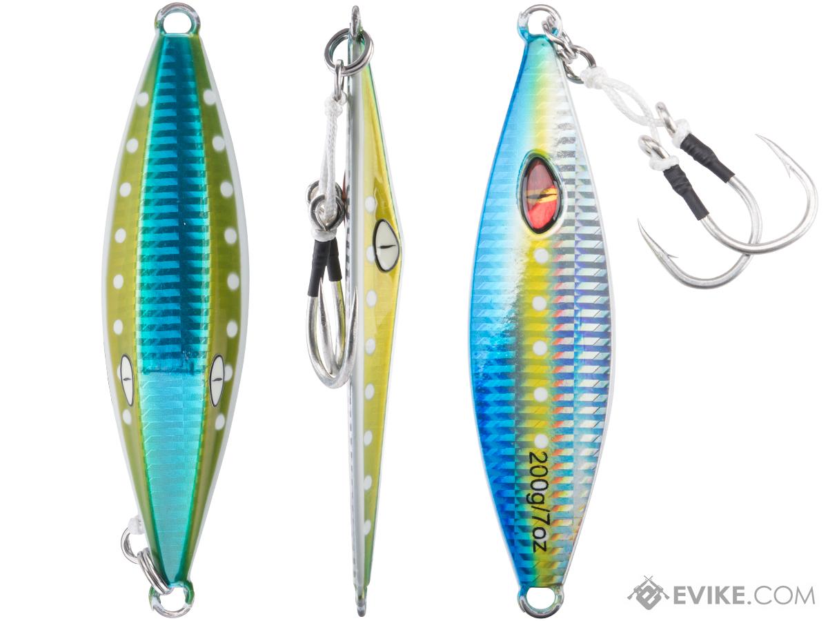 Battle Angler Phantom Fall II Fishing Jig (Color: Sardine Glow