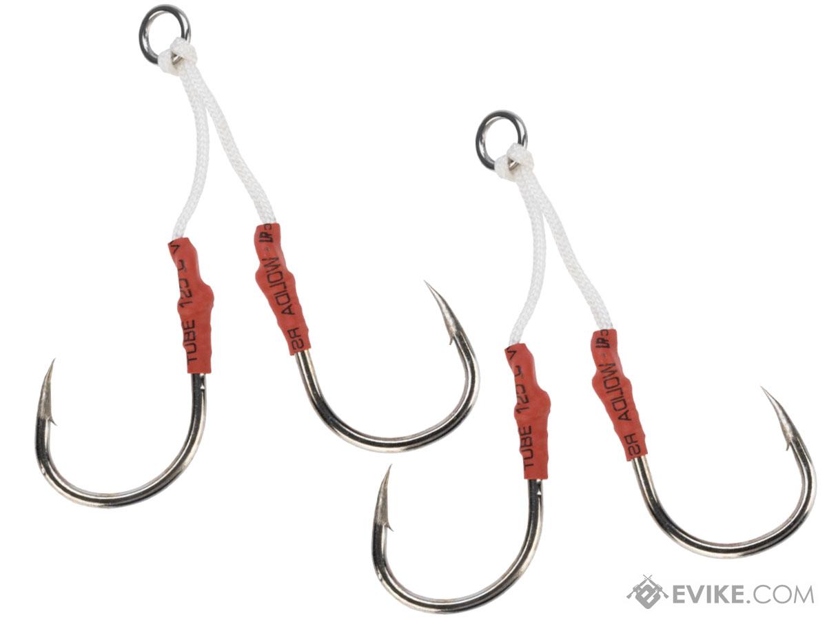2 Pack 3/0 Double Assist Hooks - Silver