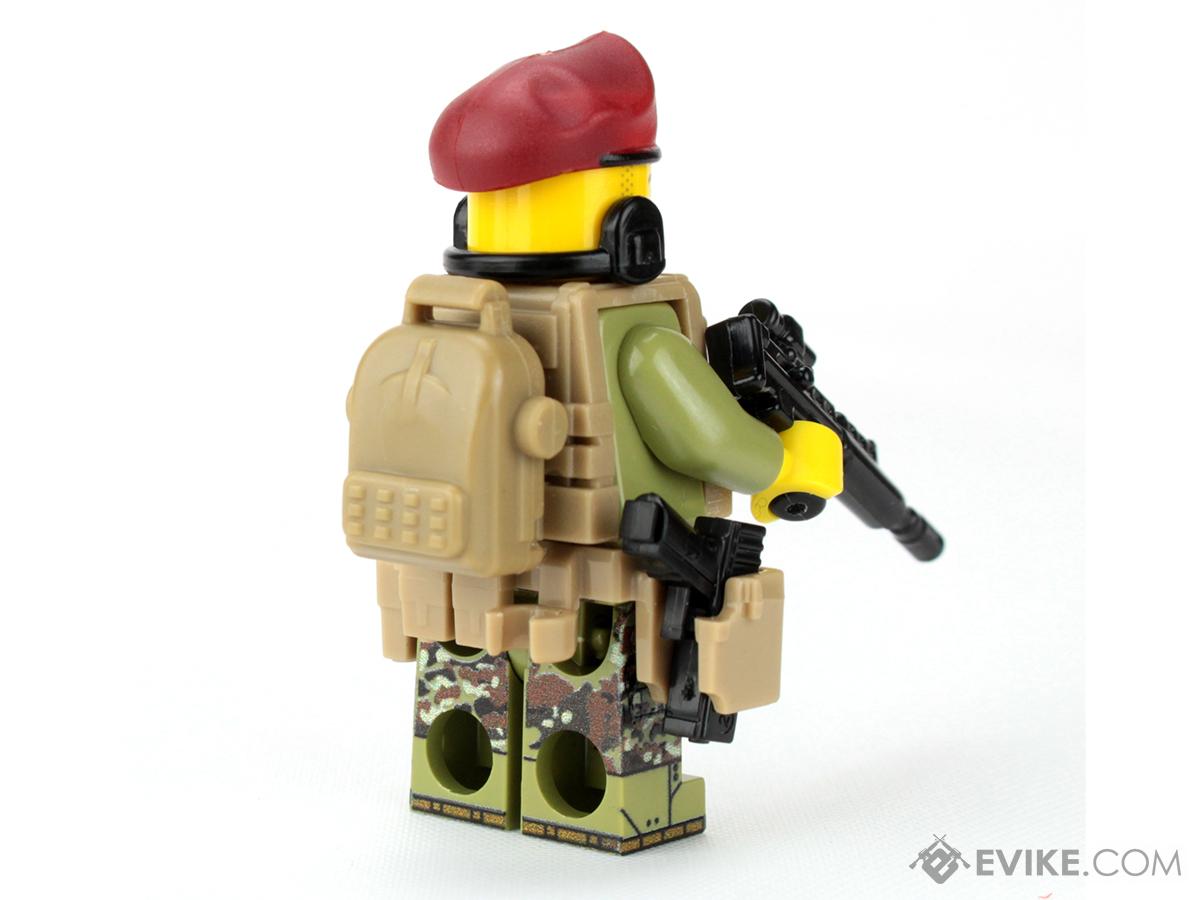 Battle Brick Customs Military Mini-Figure (Model: British Paratrooper ...